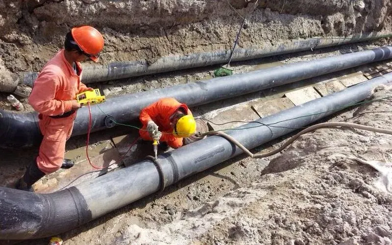 Obra mecánica en ductos para transporte de hidrocarburos