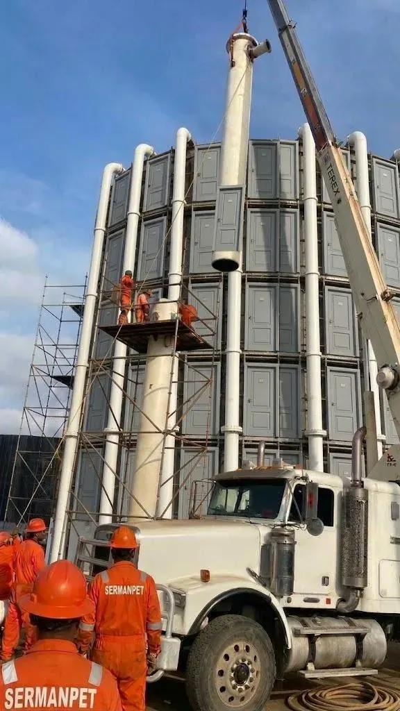 Mantenimiento integral a tanques de almacenamiento